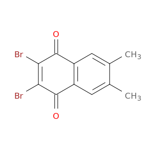 2,3-dibromo-6,7-dimethylnaphthalene-1,4-dione