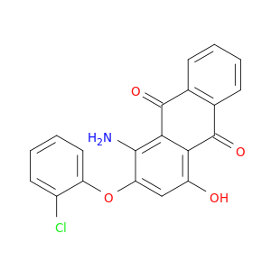 9,10-Anthracenedione, 1-amino-2-(chlorophenoxy)-4-hydroxy-
