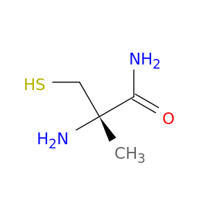Propanamide, 2-amino-3-mercapto-2-methyl-, (2S)-