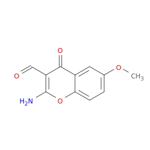 2-AMINO-6-METHOXY-4-OXO-4H-CHROMENE-3-CARBALDEHYDE
