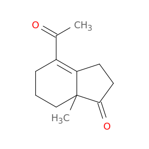 1H-Inden-1-one, 4-acetyl-2,3,5,6,7,7a-hexahydro-7a-methyl-