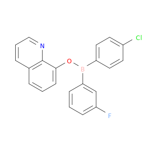 Borinic acid, (4-chlorophenyl)(3-fluorophenyl)-, 8-quinolinyl ester