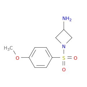 1-(4-methoxybenzenesulfonyl)azetidin-3-amine