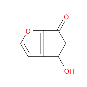 6H-Cyclopenta[b]furan-6-one, 4,5-dihydro-4-hydroxy-