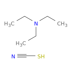 N,N-DIETHYLETHANAMINE; THIOCYANIC ACID