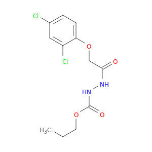 Hydrazinecarboxylic acid, 2-[(2,4-dichlorophenoxy)acetyl]-, propyl ester