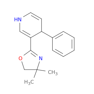 Pyridine, 3-(4,5-dihydro-4,4-dimethyl-2-oxazolyl)-1,4-dihydro-4-phenyl-