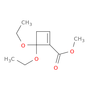 1-Cyclobutene-1-carboxylic acid, 4,4-diethoxy-, methyl ester