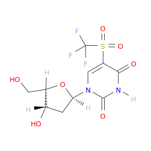 Uridine, 2'-deoxy-5-[(trifluoromethyl)sulfonyl]-