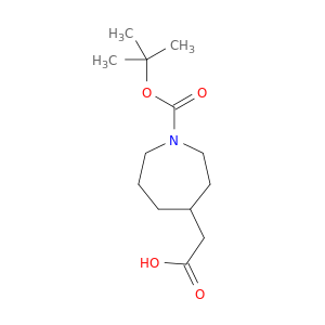 2-(1-(叔丁氧羰基)氮杂环庚烷-4-基)乙酸