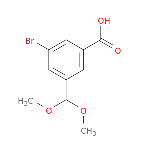 3-Bromo-5-(dimethoxymethyl)benzoic acid