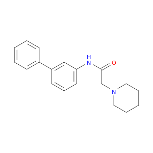 1-Piperidineacetamide, N-[1,1'-biphenyl]-3-yl-