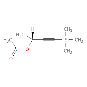 3-Butyn-2-ol, 4-(trimethylsilyl)-, acetate, (2R)-