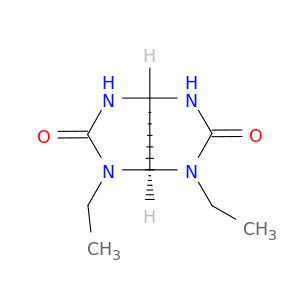 Imidazo[4,5-d]imidazole-2,5(1H,3H)-dione, 1,6-diethyltetrahydro-, cis-