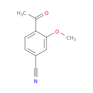 4-acetyl-3-methoxybenzonitrile