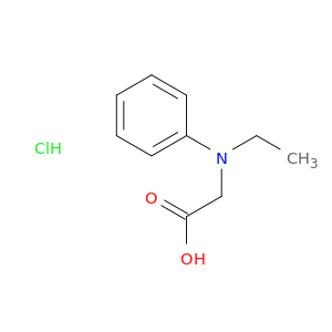 2-[ethyl(phenyl)amino]acetic Acid hydrochloride