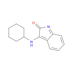3-(cyclohexylamino)-2h-indol-2-one