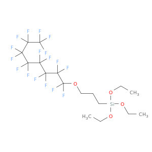 Silane, triethoxy[3-[(heptadecafluorooctyl)oxy]propyl]-