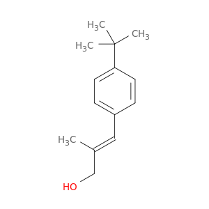 2-Propen-1-ol, 3-[4-(1,1-dimethylethyl)phenyl]-2-methyl-, (E)-