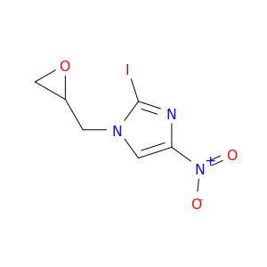1H-Imidazole,2-iodo-4-nitro-1-(2-oxiranylmethyl)-
