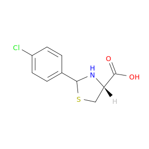 (4R)-2-(4-氯苯基)-4-噻唑烷羧酸