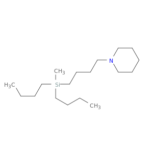 1-{4-[dibutyl(methyl)silyl]butyl}piperidine