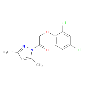 Ethanone,2-(2,4-dichlorophenoxy)-1-(3,5-dimethyl-1H-pyrazol-1-yl)-