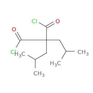 Propanedioyl dichloride, bis(2-methylpropyl)-