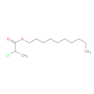 Propanoic acid, 2-chloro-, decyl ester
