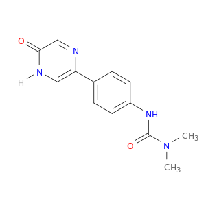 Urea, N'-[4-(4,5-dihydro-5-oxopyrazinyl)phenyl]-N,N-dimethyl-