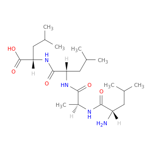 L-Leucine, L-leucyl-L-alanyl-L-leucyl-