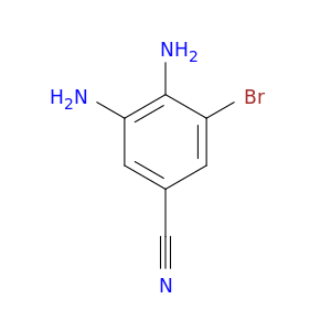 3,4-二氨基-5-溴苯甲腈