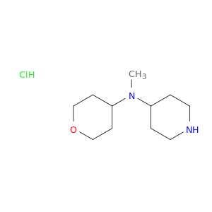 N-Methyl-N-(tetrahydro-2H-pyran-4-yl)piperidin-4-amine hydrochloride