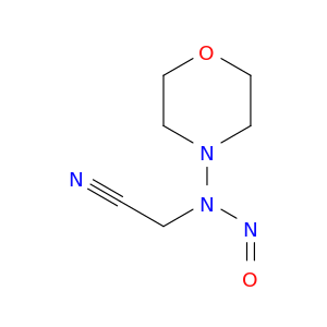 (4-morpholinylnitrosoamino)acetonitrile