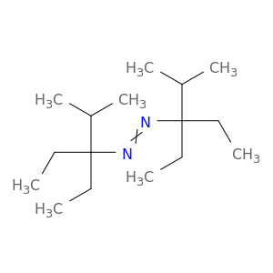 Diazene, bis(1,1-diethyl-2-methylpropyl)-