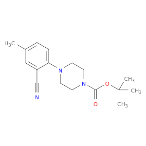 tert-Butyl 4-(2-cyano-4-methylphenyl)piperazine-1-carboxylate