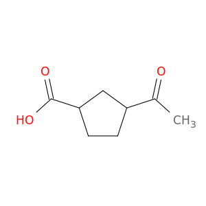 Cyclopentanecarboxylicacid, 3-acetyl-