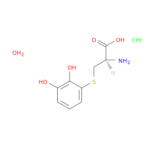 L-Cysteine, S-(2,3-dihydroxyphenyl)-, hydrochloride, monohydrate