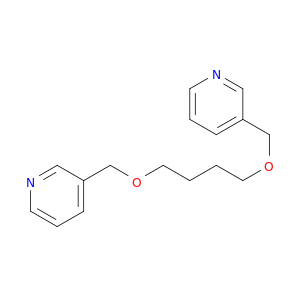 Pyridine, 3,3'-[1,4-butanediylbis(oxymethylene)]bis-