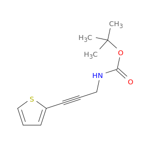 tert-Butyl N-[3-(Thiophen-2-yl)prop-2-yn-1-yl]carbamate
