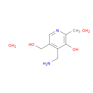 3-Pyridinemethanol, 4-(aminomethyl)-5-hydroxy-6-methyl-, dihydrate
