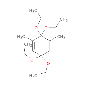 1,4-Cyclohexadiene, 3,3,6,6-tetraethoxy-1,5-dimethyl-