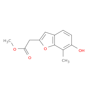 2-(6-羟基-7-甲基苯并呋喃-3-基)乙酸甲酯