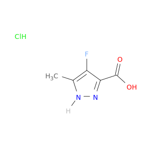 4-fluoro-5-methyl-1H-pyrazole-3-carboxylic acid hydrochloride