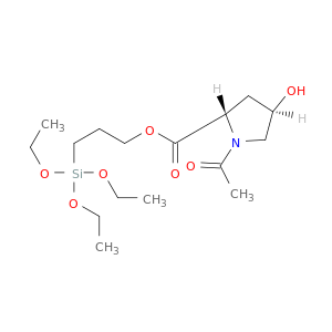 (2S,4R)-3-(Triethoxysilyl)propyl 1-acetyl-4-hydroxypyrrolidine-2-carboxylate