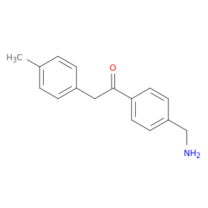 1-(4-(氨基甲基)苯基)-2-(对-甲苯基)乙酮