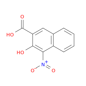 2-Naphthalenecarboxylic acid, 3-hydroxy-4-nitro-