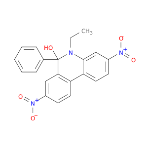 5-乙基-5,6-二氢-3,8-二硝基-6-苯基-6-菲啶醇
