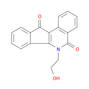 6-(2-HYDROXYETHYL)-5H-INDENO[1,2-C]ISOQUINOLINE-5,11(6H)-DIONE