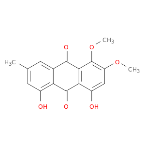 9,10-Anthracenedione, 4,5-dihydroxy-1,2-dimethoxy-7-methyl-